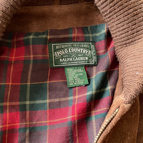 PRL Polo Ralph Lauren RARE Suede/Leather jacket - Picture 2 of 3